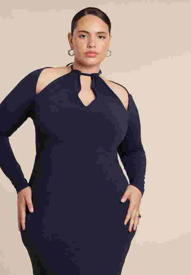 Keyhole Front Maxi Dress image number 2