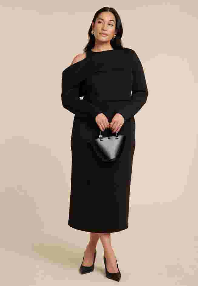 Drape Effect Midi Dress image number 2