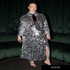 Sequin Shirt Dress image number null