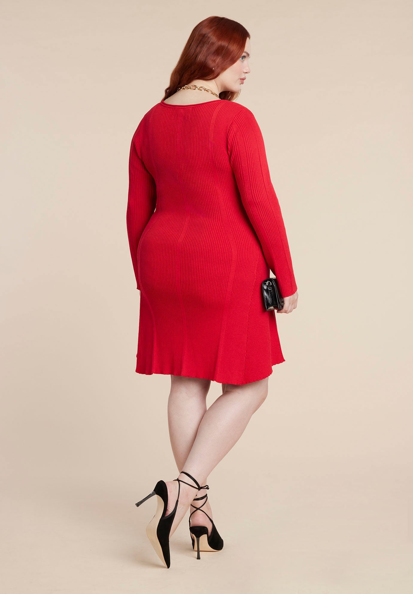 Seam Detail Mini Dress image number 2