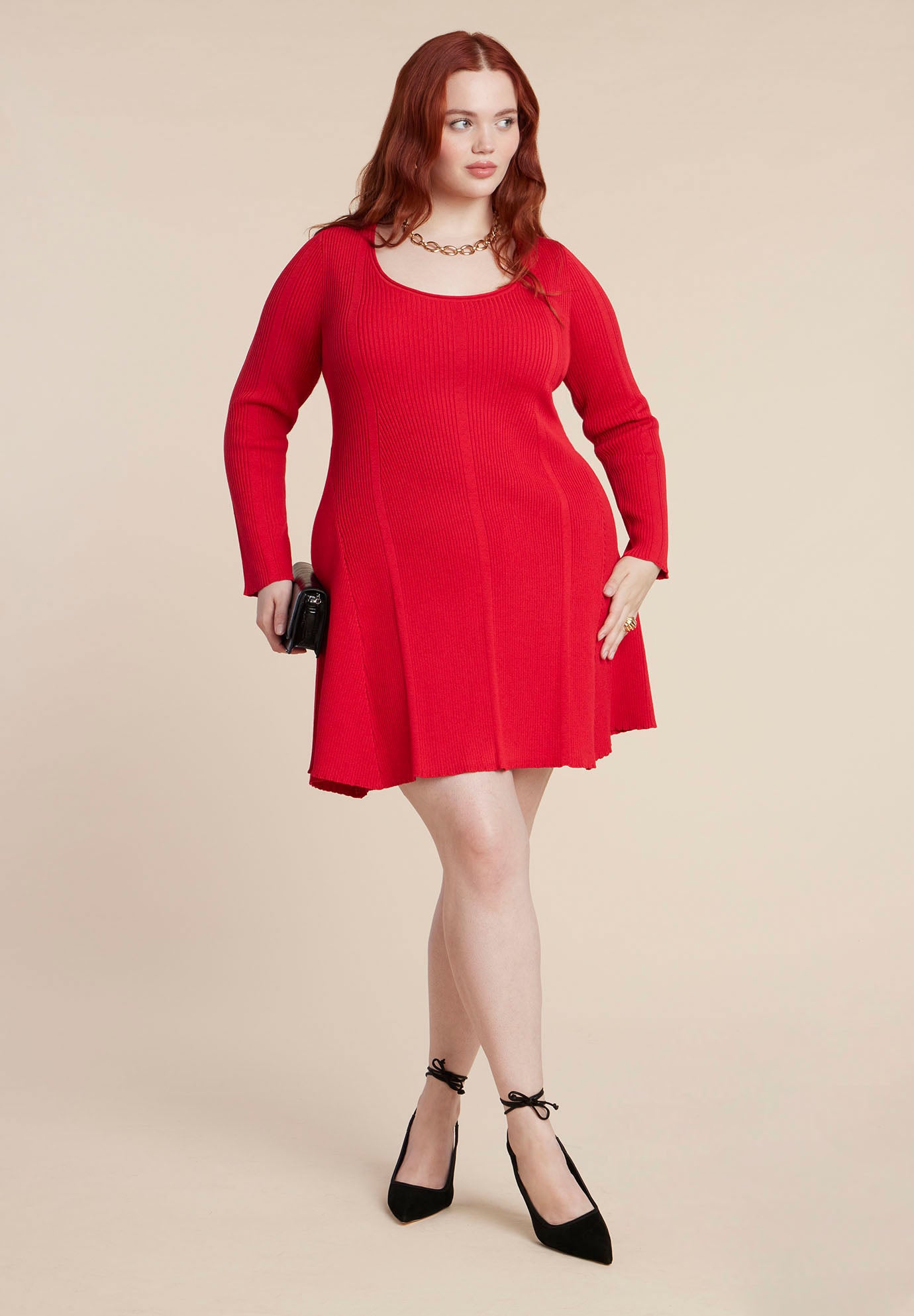 Seam Detail Mini Dress image number 0