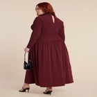 Smocked Midi Dress image number null