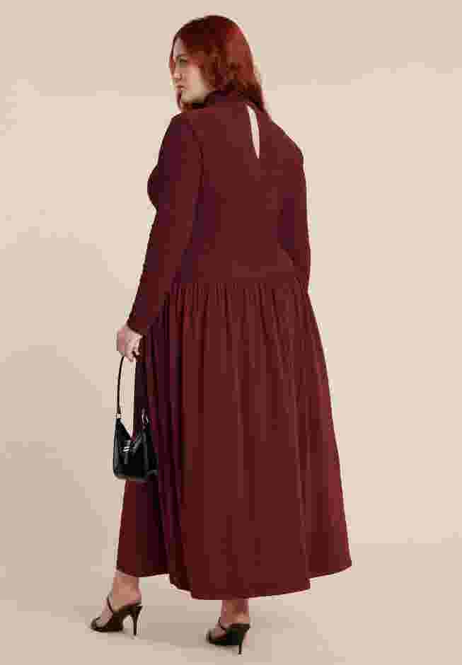 Smocked Midi Dress image number 1