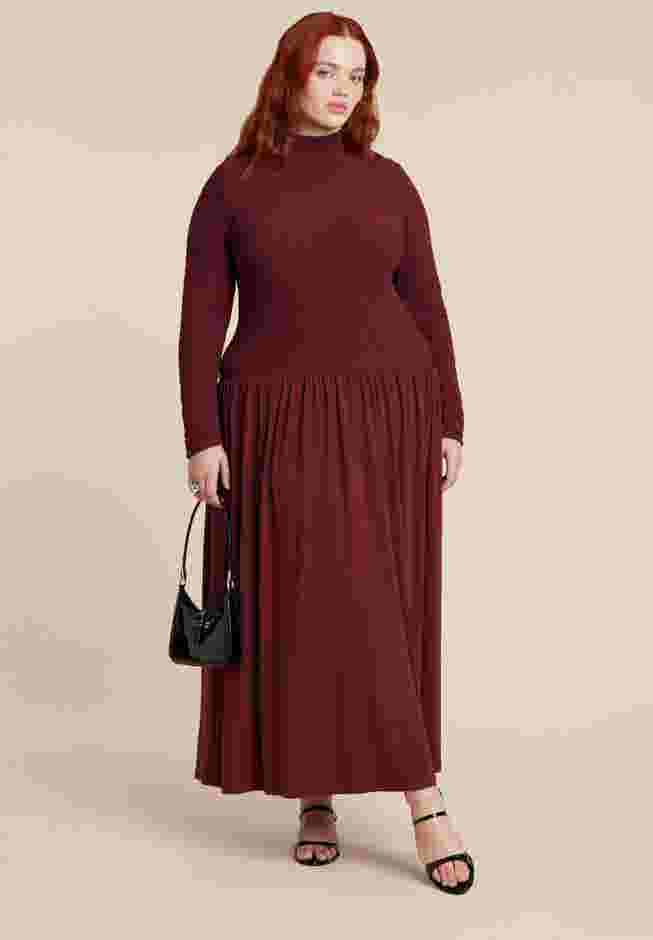 Smocked Midi Dress image number 2