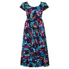 Short Sleeve Flowy Maxi Dress image number 3
