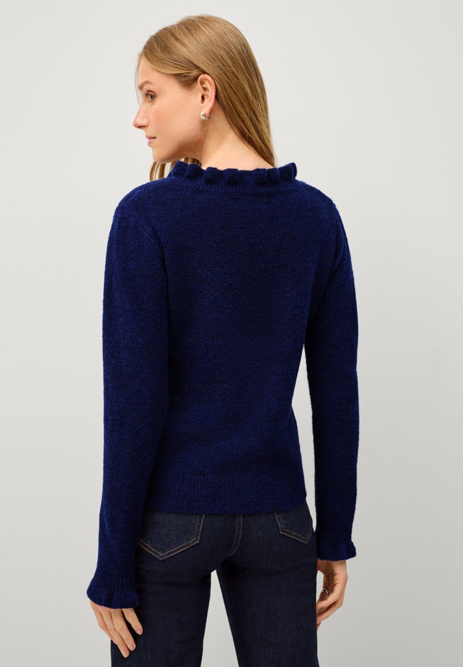 Ruffle Trim Pullover image number 1