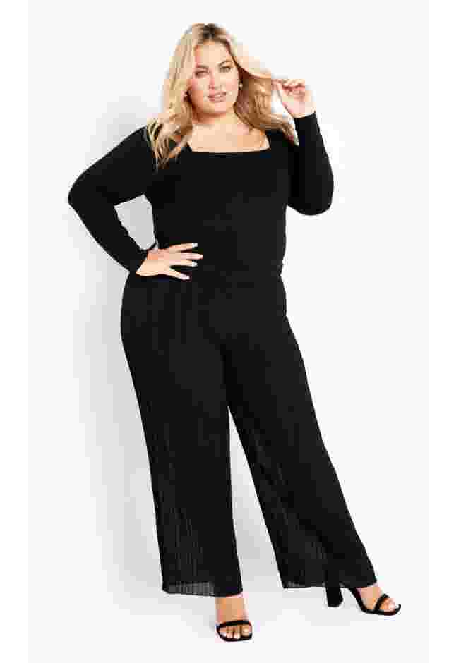 Victoria Pleated Pull On Pant image number 0