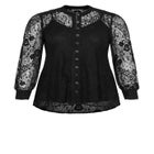 Jade Lace Shirt image number null