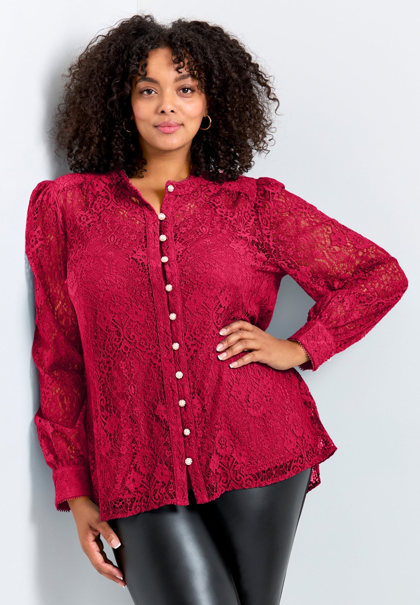 Jade Lace Shirt image number 0