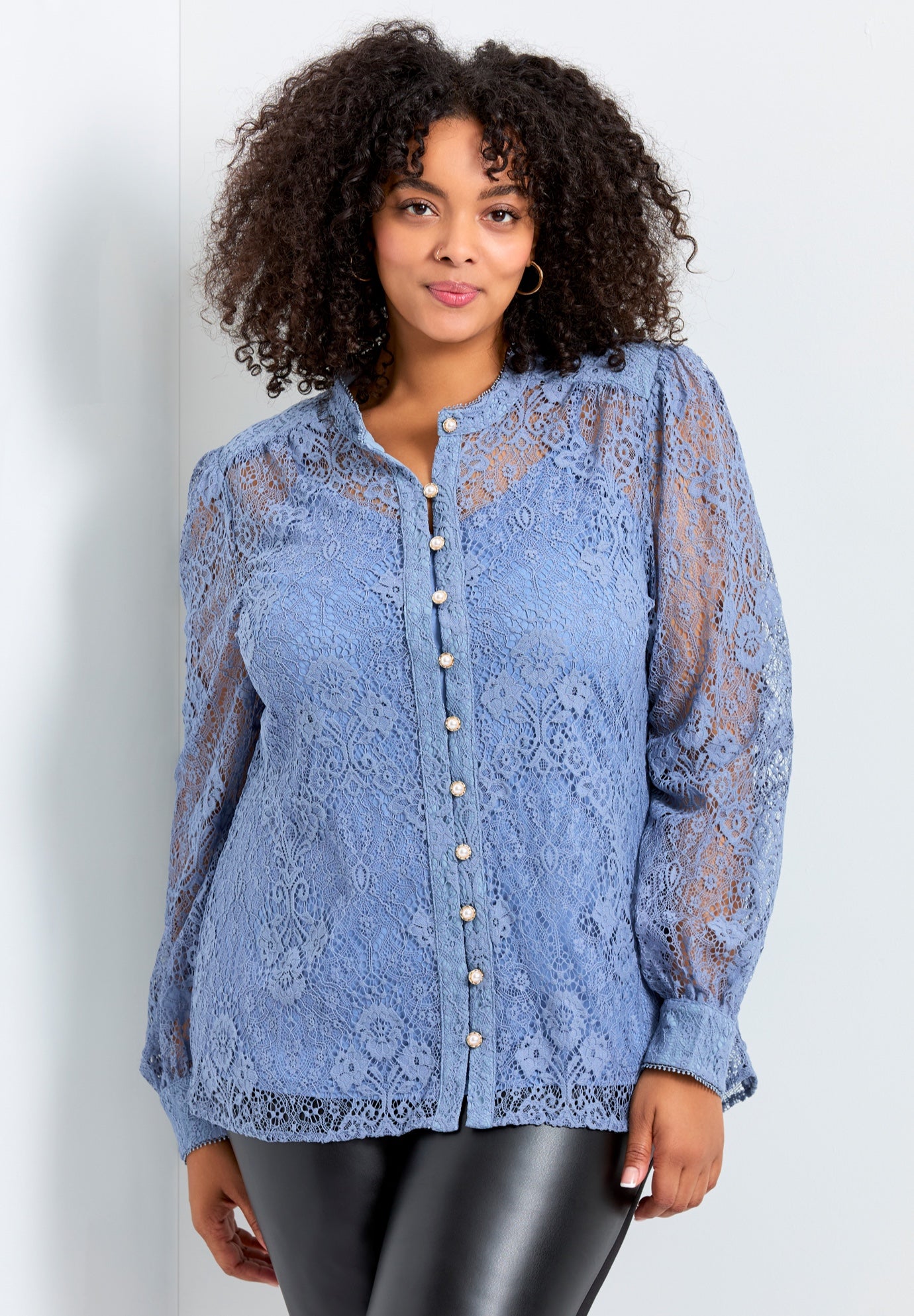 Jade Lace Shirt image number 0