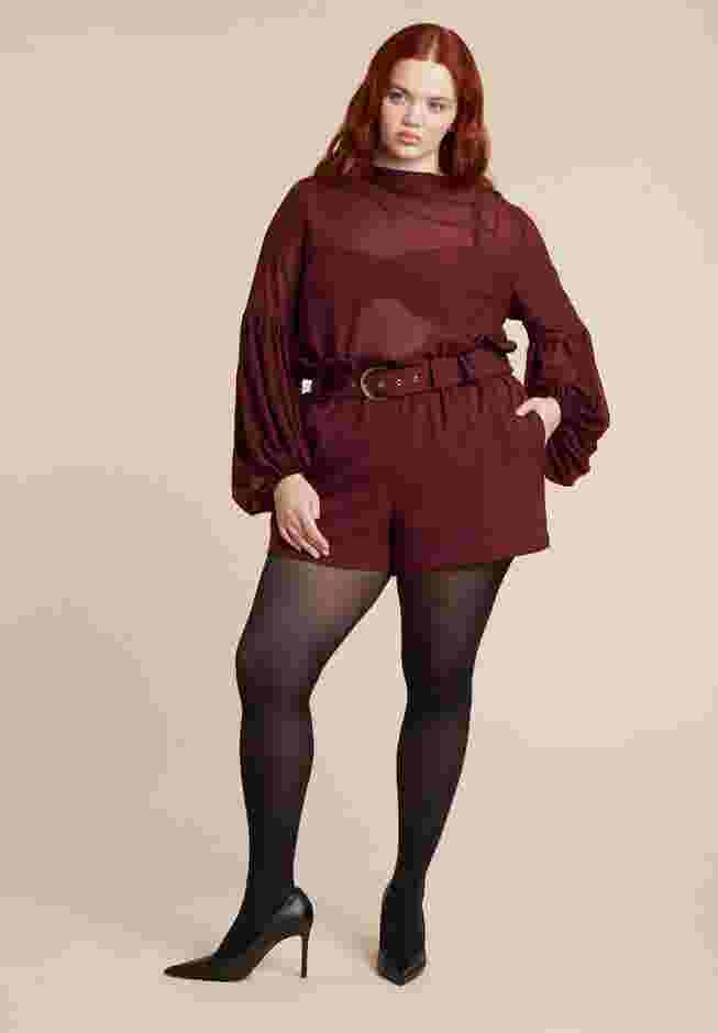 Paperbag Waist Mini Short image number 3