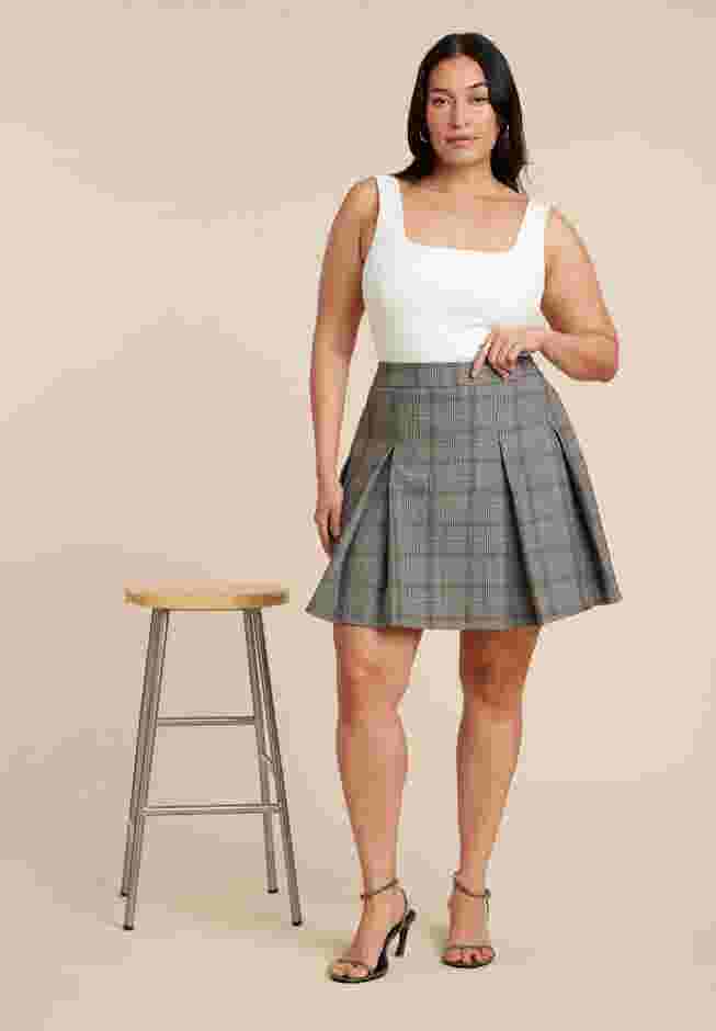 Pleated Mini Skirt image number 0
