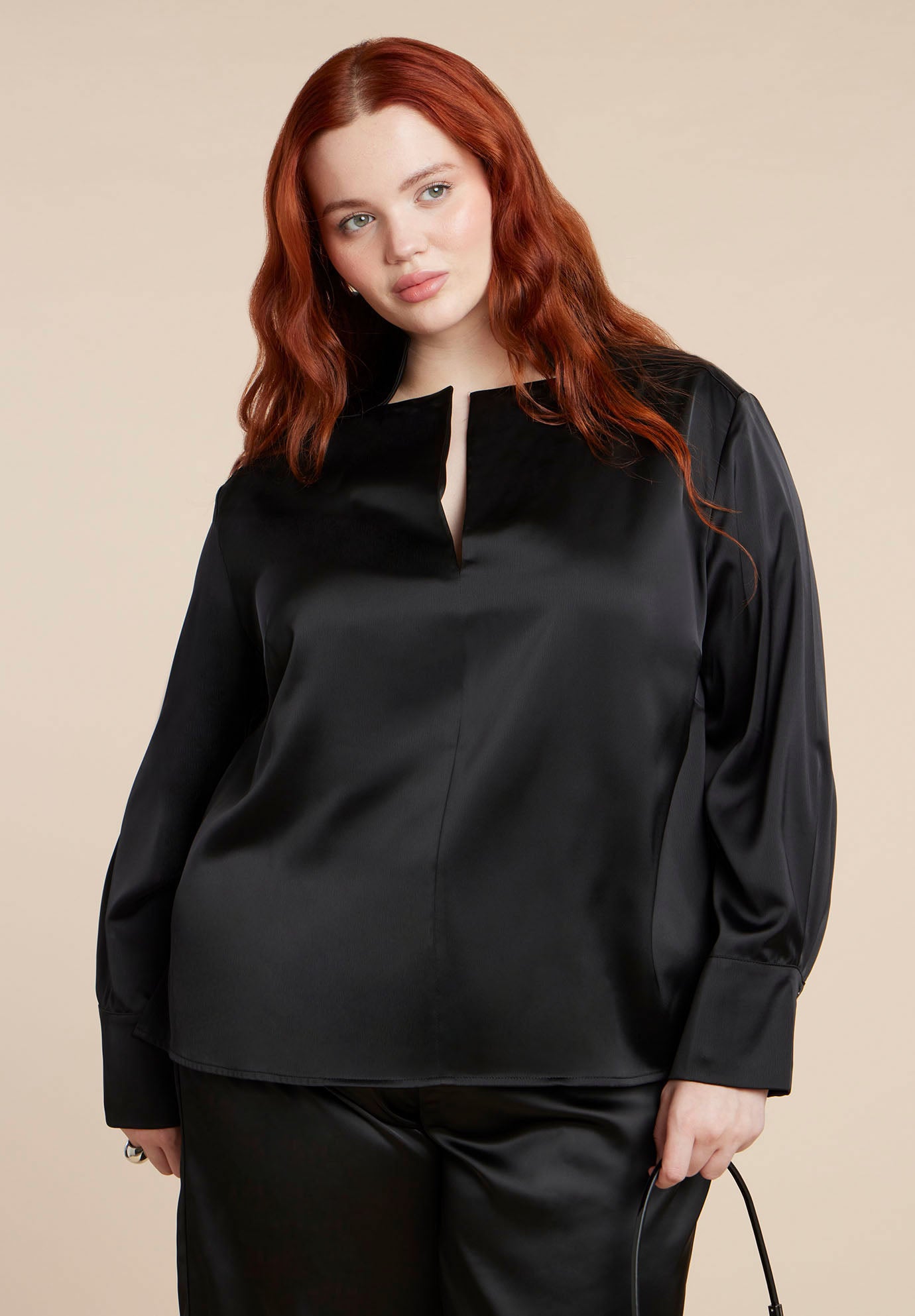 Deconstructed Neckline Blouse image number 3