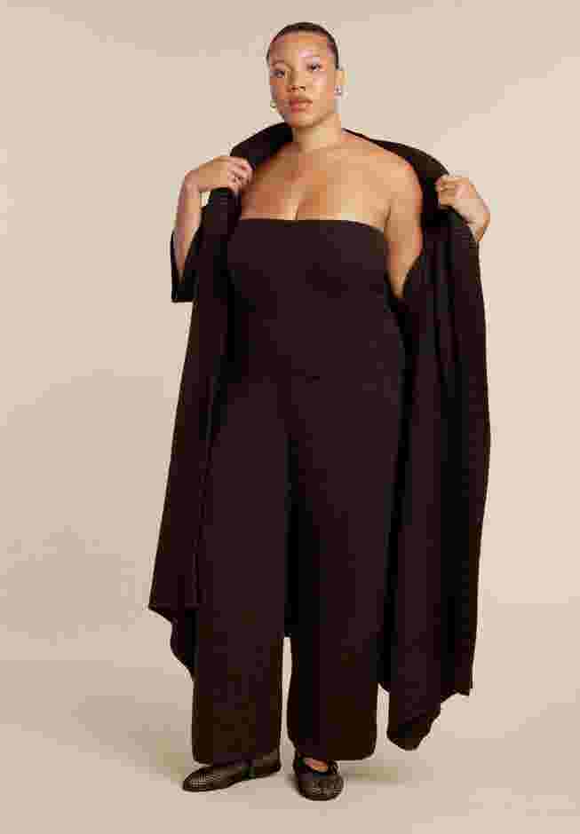 Sweater Ribbed Tube Top image number 5