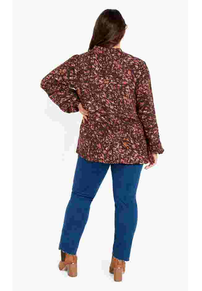 Lucia Tiered Crochet Tassel Top image number 3
