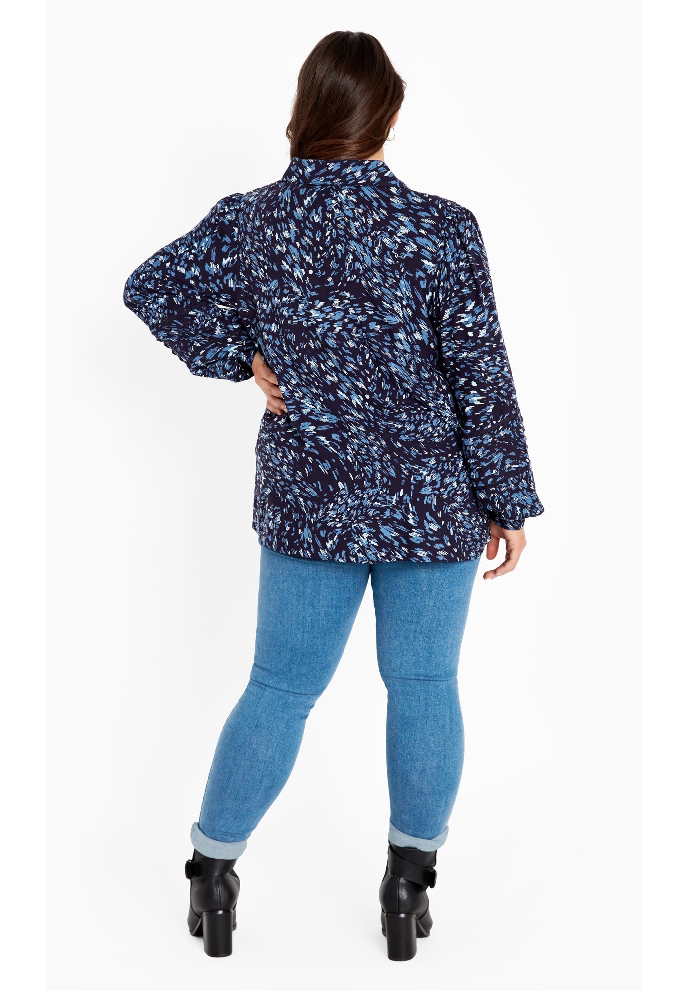 Lucia Tiered Crochet Tassel Top image number 3