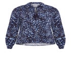 Lucia Tiered Crochet Tassel Top image number null