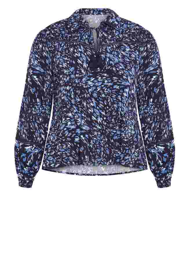 Lucia Tiered Crochet Tassel Top image number 4