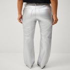 5 Pocket Faux Leather Wide Leg Pants image number 3