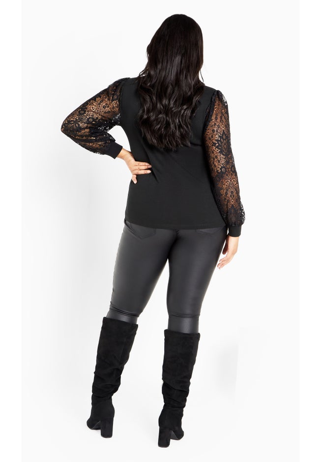 Parker Lace Long Sleeve Top image number 2