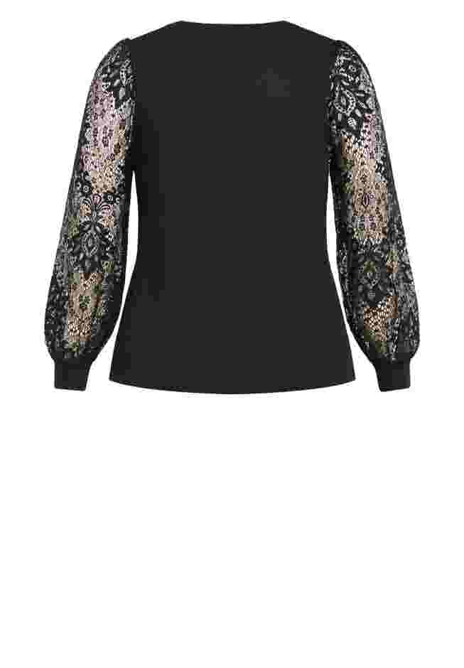 Parker Lace Long Sleeve Top image number 4