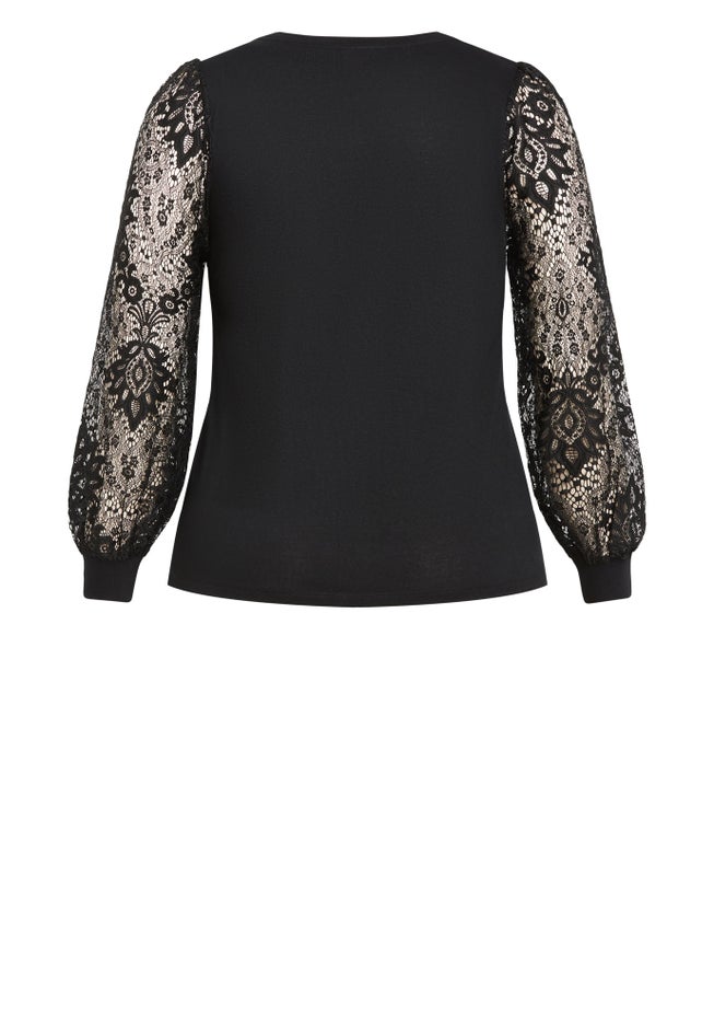 Parker Lace Long Sleeve Top image number 4