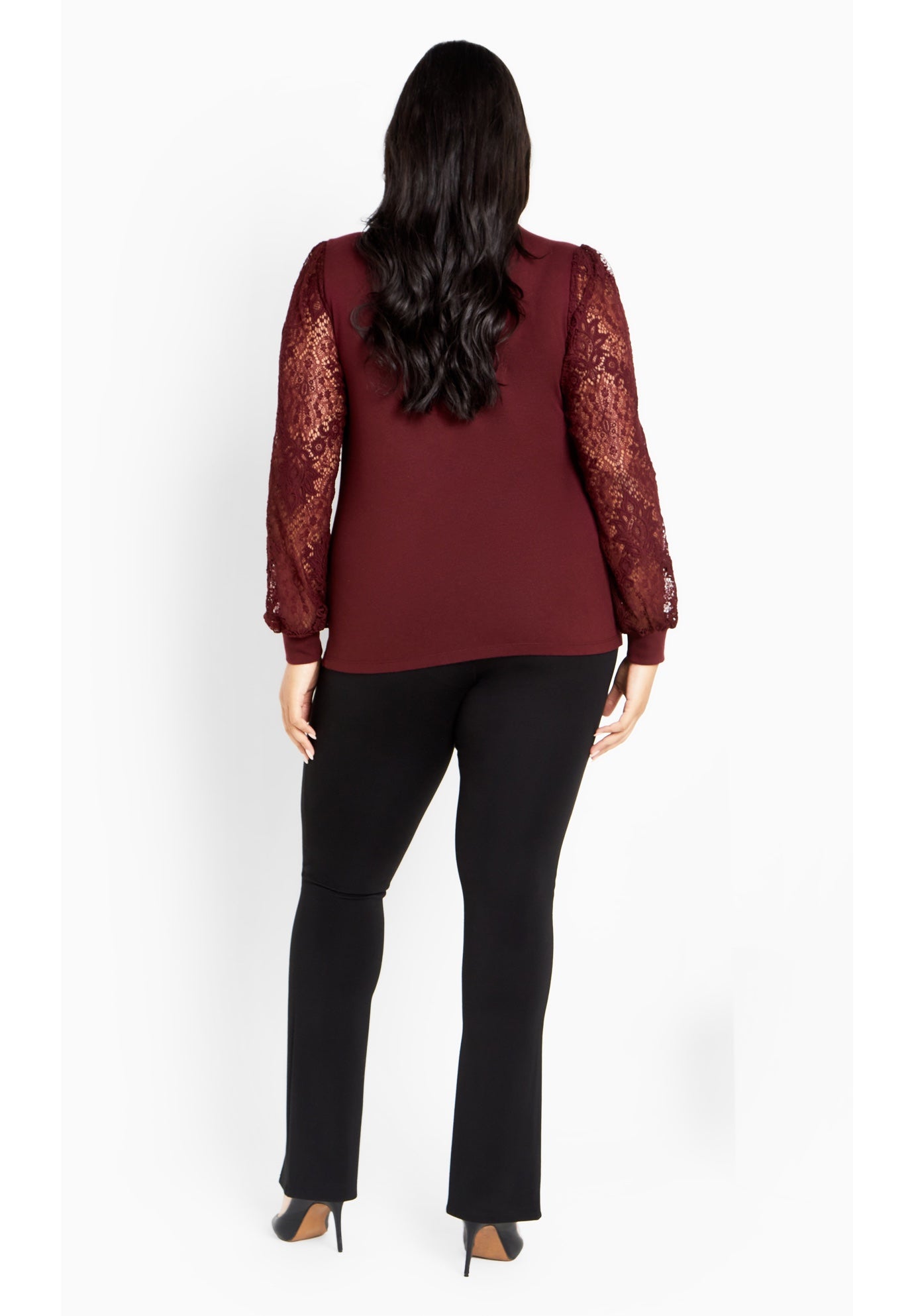 Parker Lace Long Sleeve Top image number 1