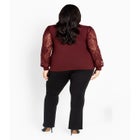 Parker Lace Long Sleeve Top image number null