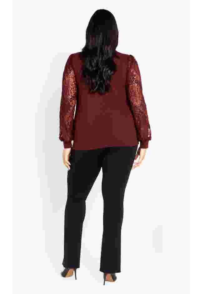 Parker Lace Long Sleeve Top image number 1