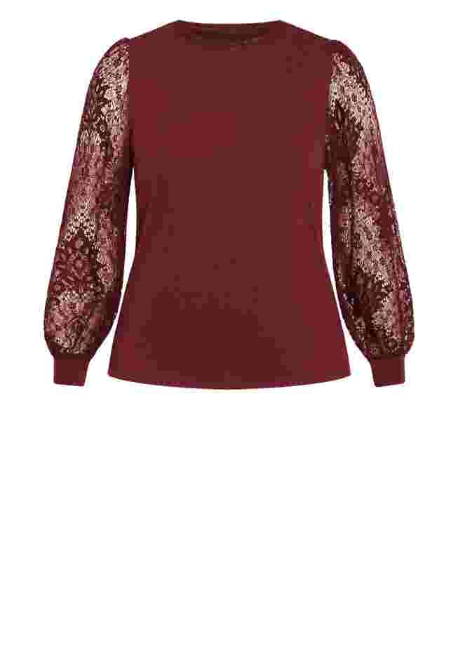 Parker Lace Long Sleeve Top image number 2