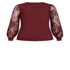 Parker Lace Long Sleeve Top image number null