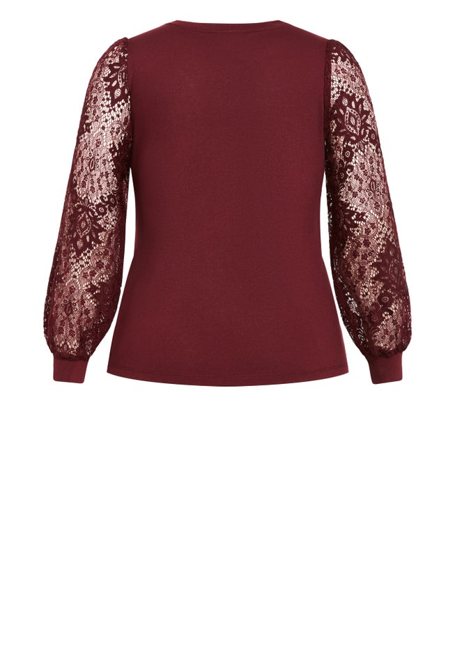 Parker Lace Long Sleeve Top image number 5