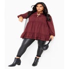 Brielle Embroidered Tunic Dress image number null