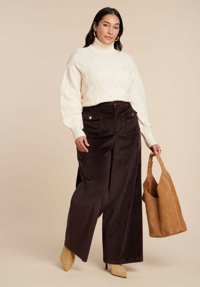 Corduroy Patch Pocket Pant image number 3
