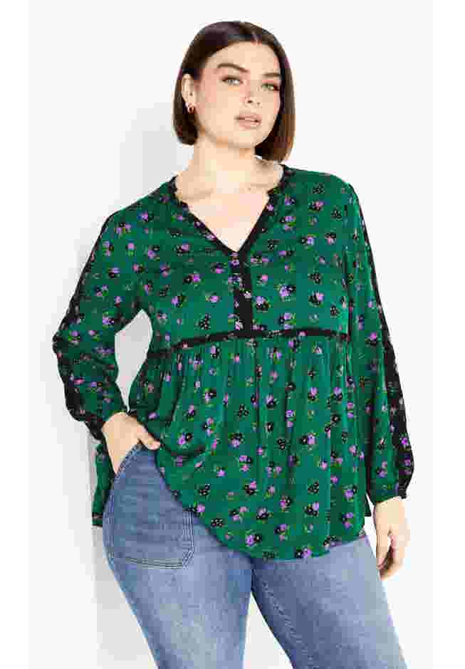 Floral Fields Tunic image number 3