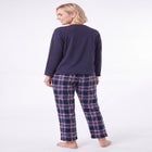 Flannel Sleep Pant With Drawstring Waist image number 1