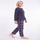 Flannel Sleep Pant With Drawstring Waist image number 2