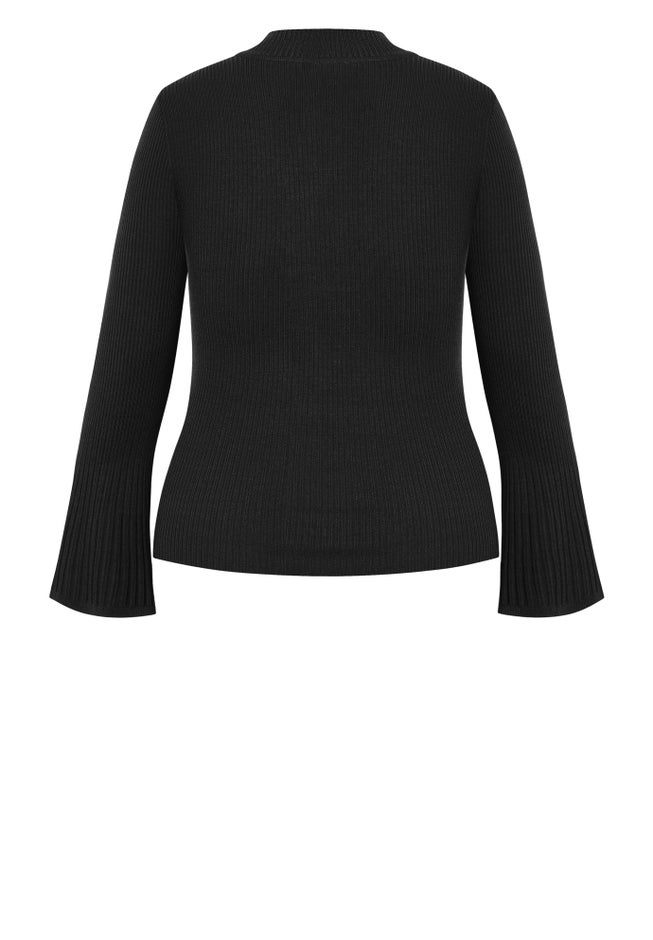 Zoe Ribbed Knit Sweater image number 5