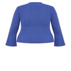 Zoe Ribbed Knit Sweater image number null