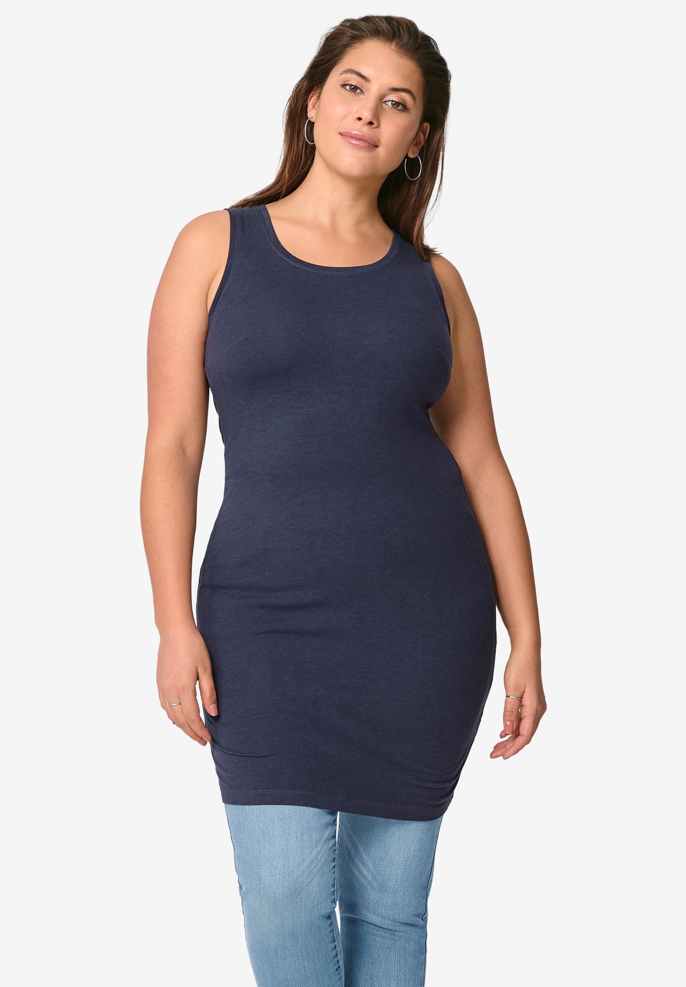 Long Sleeveless Tank image number 0