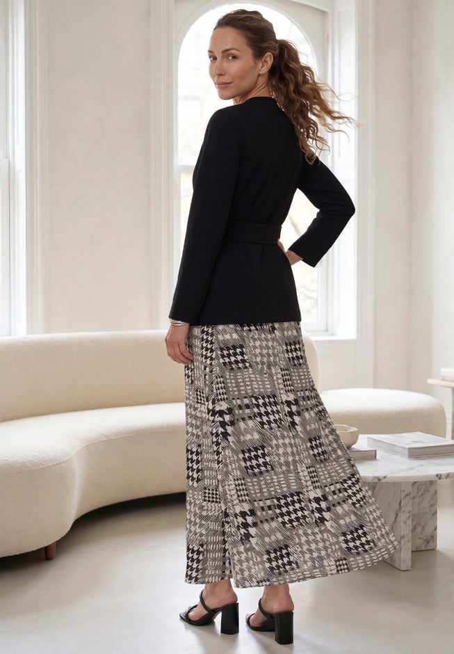 Satin Maxi Skirt image number 1