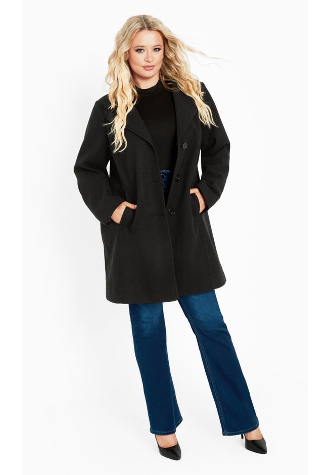 Elle Faux Wool Coat image number 5