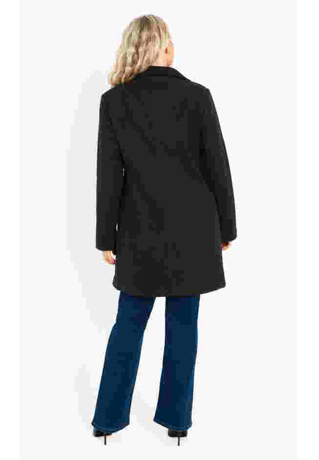 Elle Faux Wool Coat image number 6