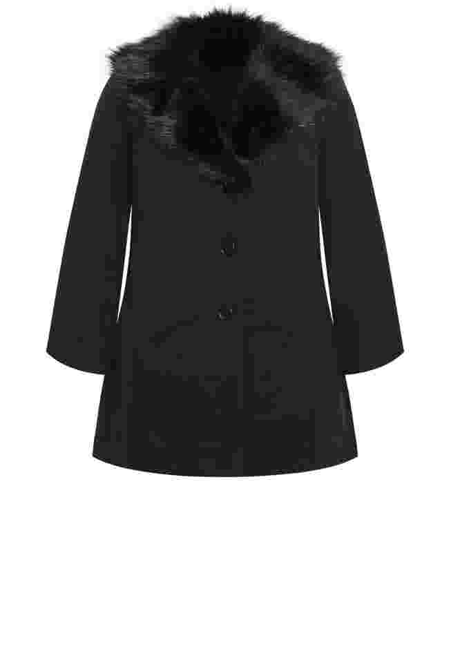 Elle Faux Wool Coat image number 7
