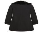 Elle Faux Wool Coat image number null