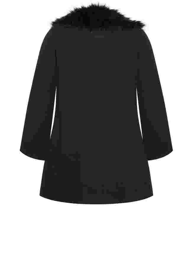 Elle Faux Wool Coat image number 8