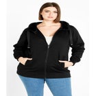 Felicity Zip Up Hood Fleece Jacket image number null
