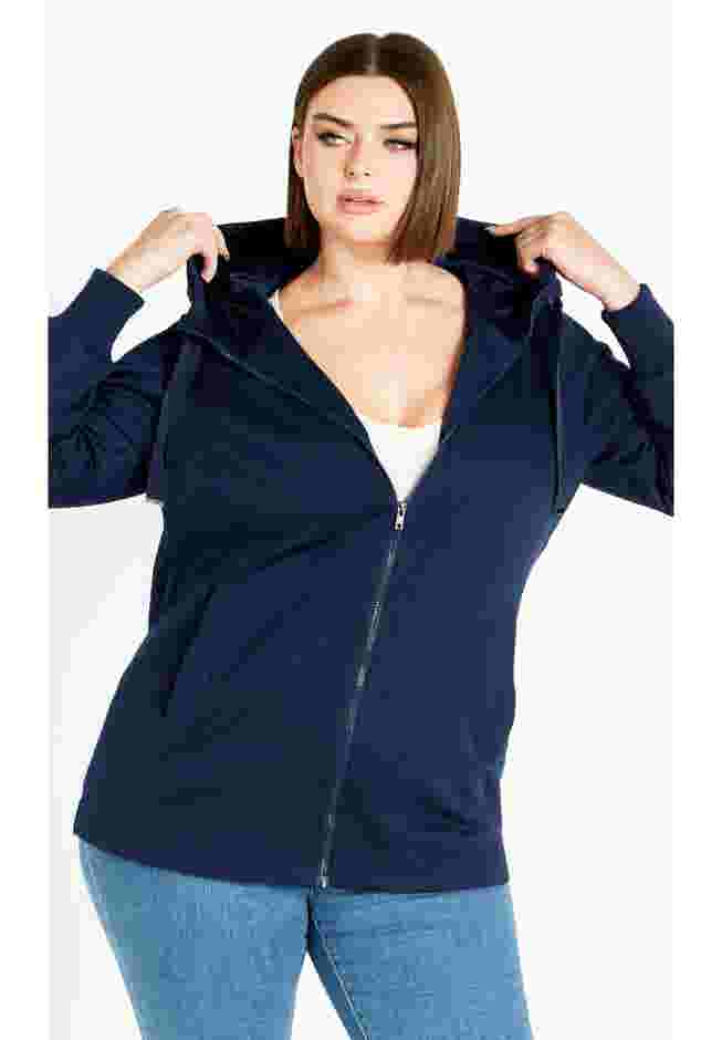 Felicity Zip Up Hood Fleece Jacket image number 0