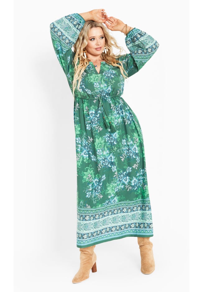 Keepsake Border Maxi Dress image number null