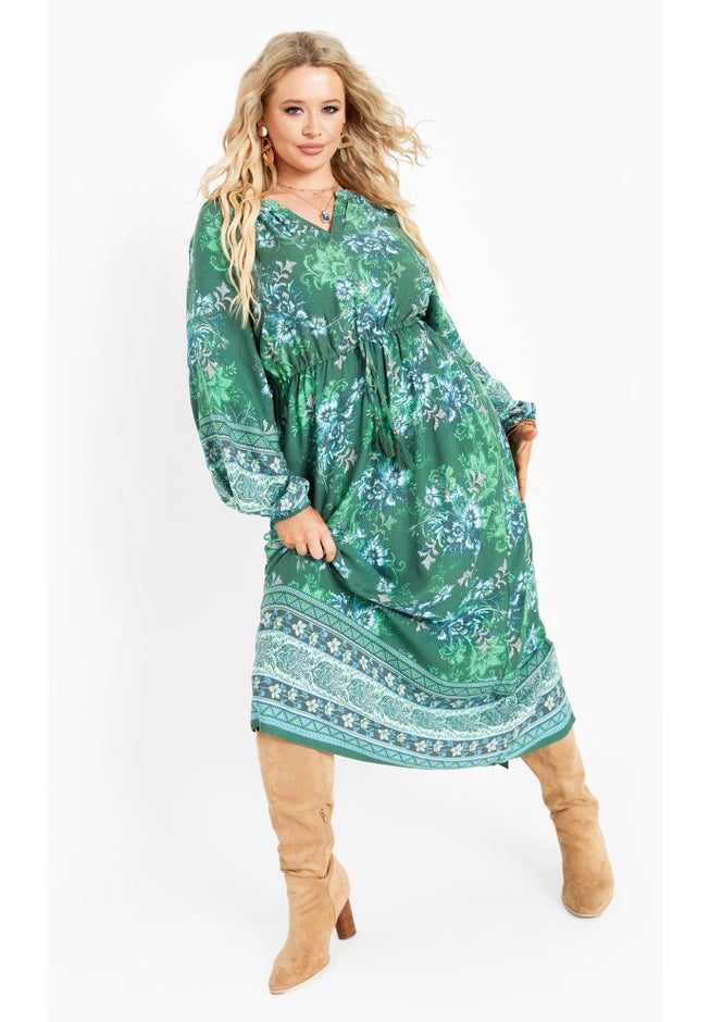 Keepsake Border Maxi Dress image number null